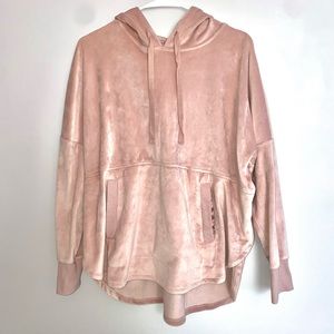 DKNY Fuzzy Oversized Hoodie